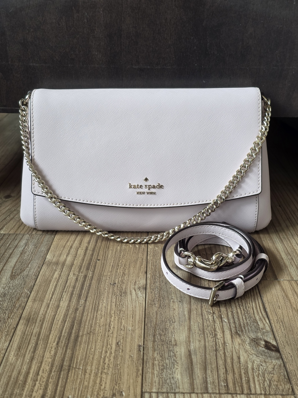 Kate Spade New York Laurel Way Greer Crossbody bag in soft lilac shade
